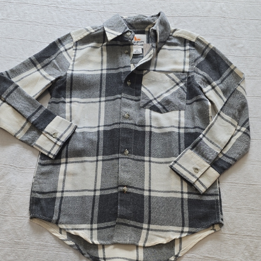 Field & Stream Boys Flannel Shirt BOYS NWT - Picture 2 of 10